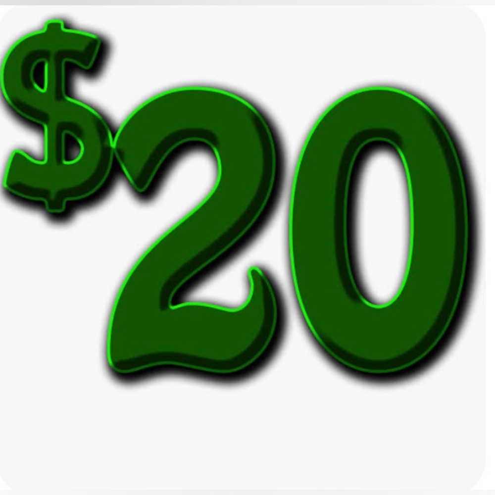 $20-Live show listing